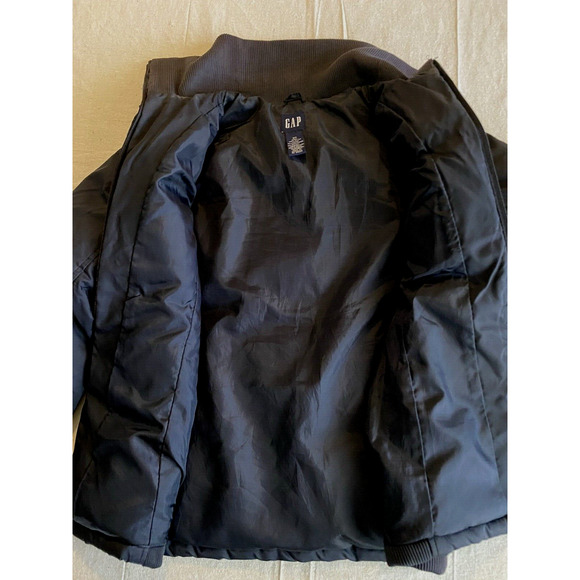 Gap Down Jacket Womens Size XS Extra-Small Black Nylon Puffer Winter Coat - Picture 5 of 11